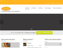 Tablet Screenshot of labonneheurebio.com